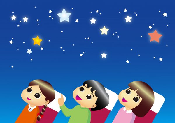 8月「なつの おほしさま」