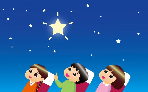 12月「いちばんぼし みつけた」