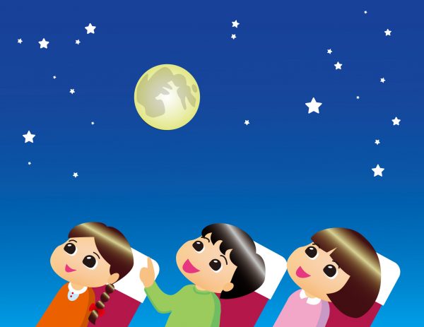 9月「おつきさま みえるかな?」