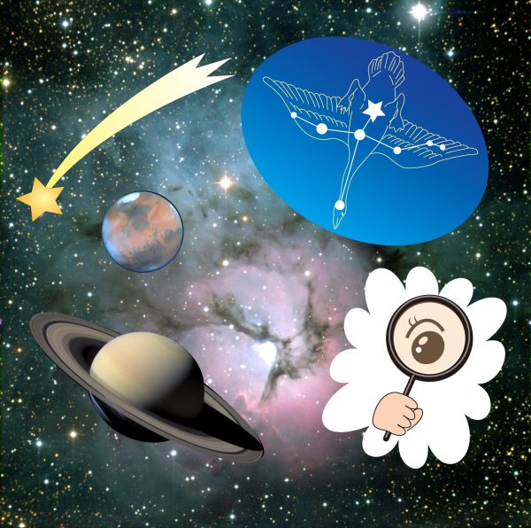 こども星空探偵団(小学校中学年以上向け)「土星のすがお」